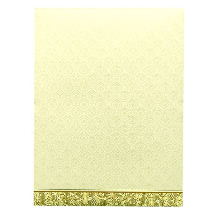 White Laser Cut Invitation Card-King of Cards