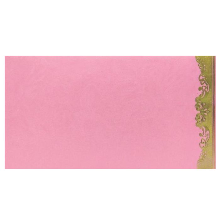 Gorgeous Pink Shading With Gold Foiling Wedding Card-King of Cards