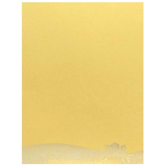 Alluring Gold Shading With Ganesha Theme Wedding Card - KNK1850-King of Cards