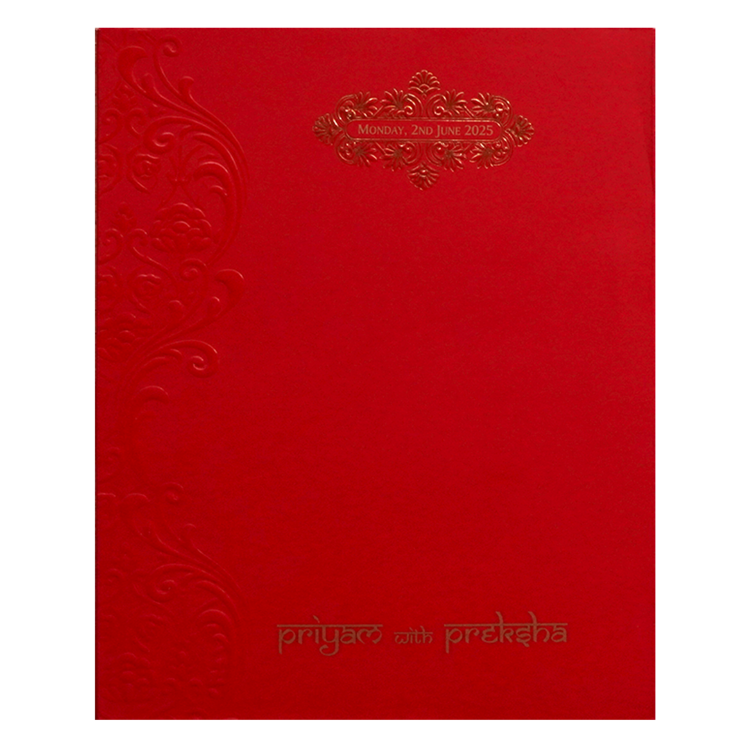 Red Floral Invitation-KPR09370