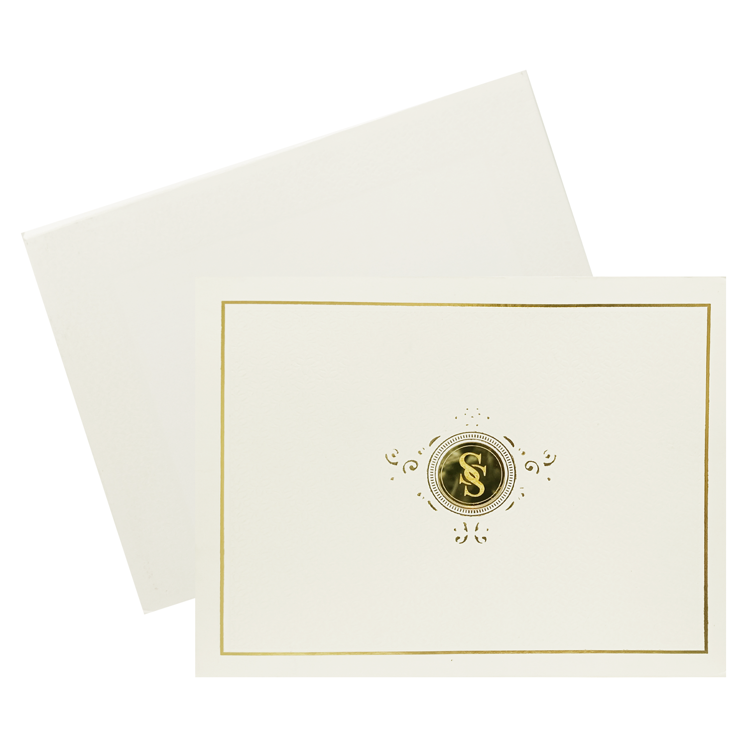 White Padded Box Marriage Card-KBM04710