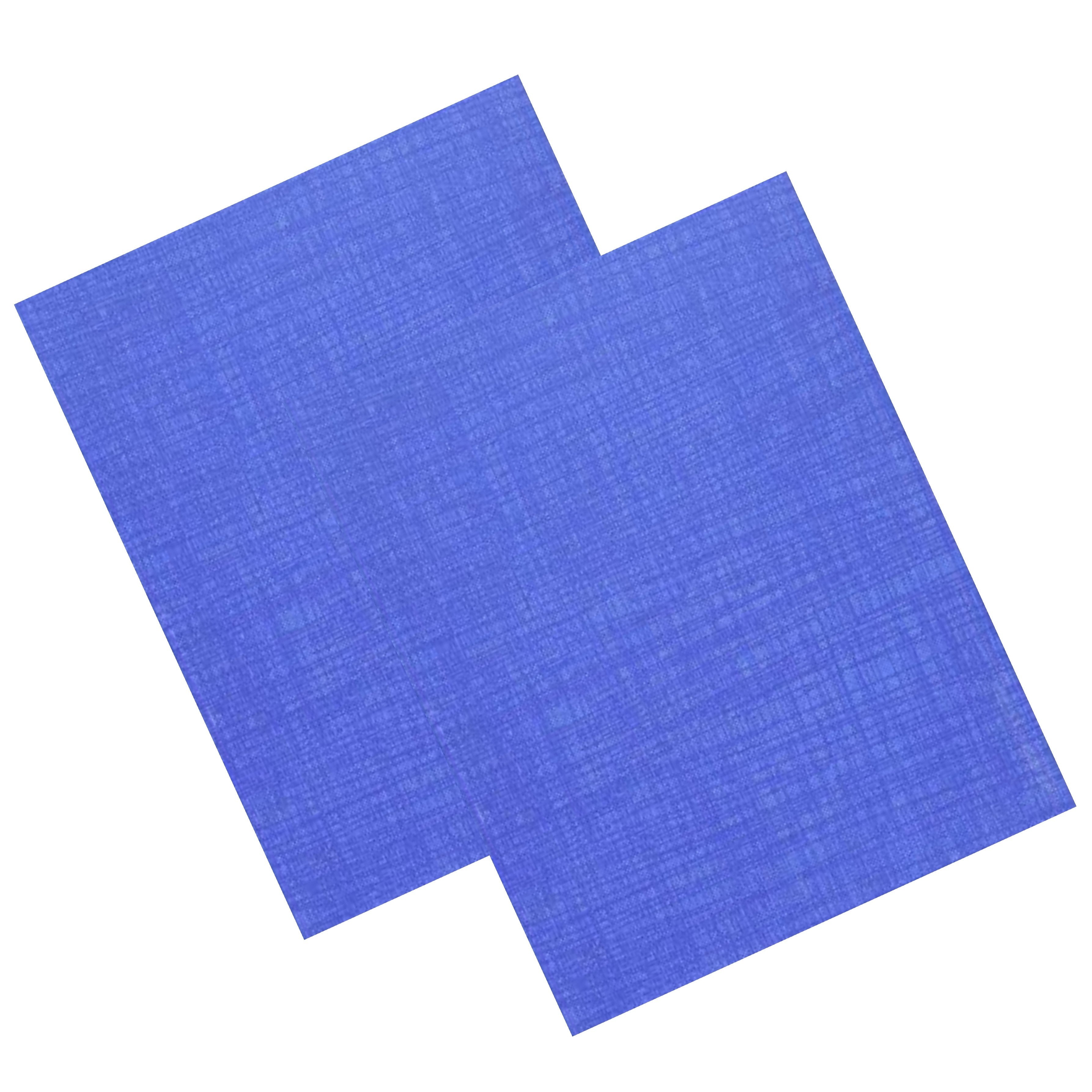 Alluring Blue Shading With Gold foiling Floral Theme Wedding Card-KNCM15BL