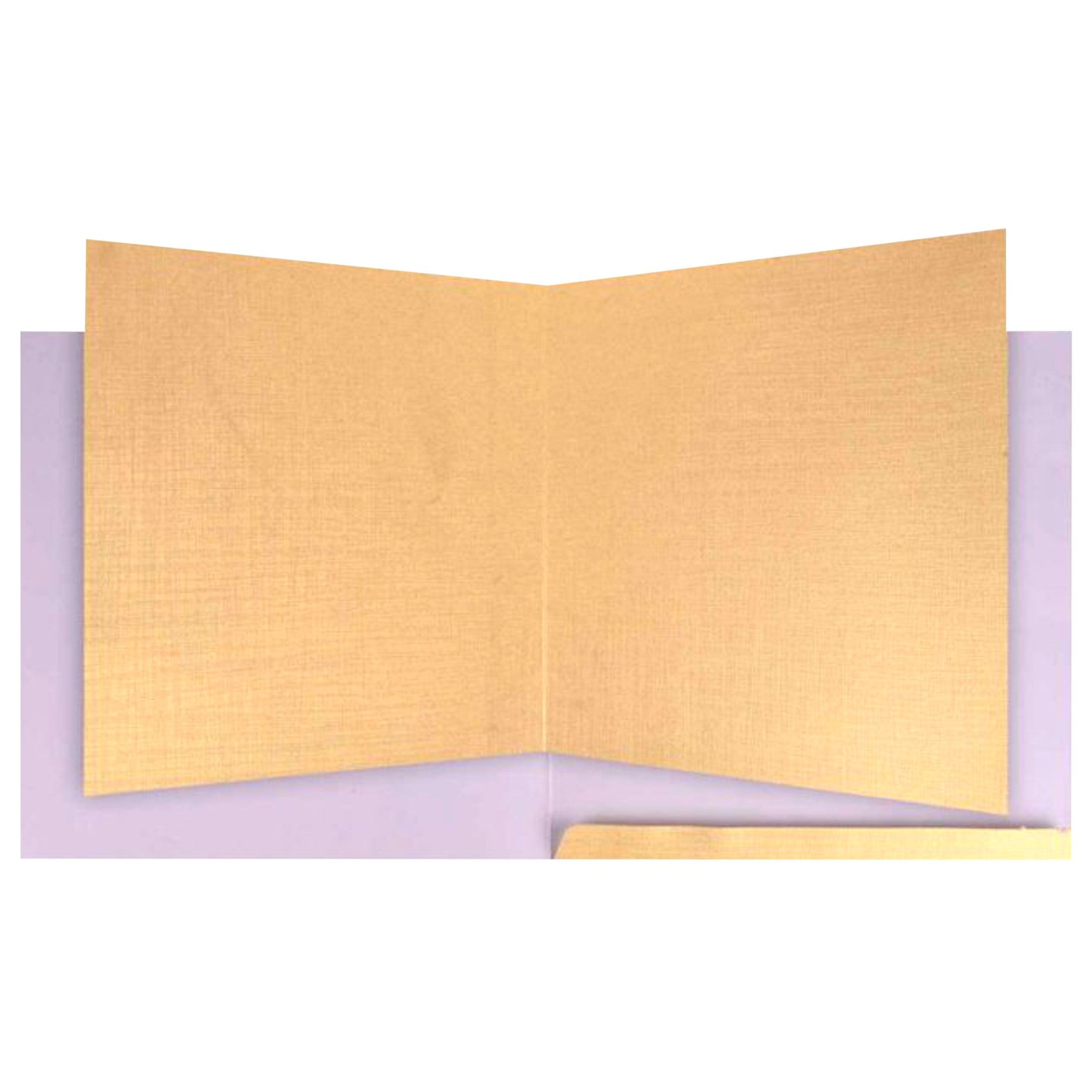 Adorable Gold Foiling Ganesha With Cream Shaded Wedding Card