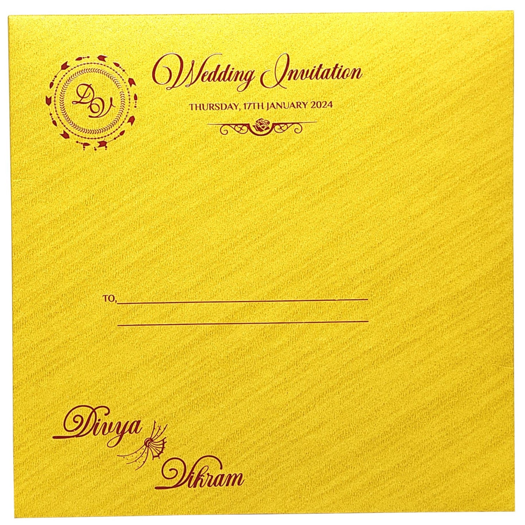 Gold Centre Door Opening With Name Plate-KNPO5521G