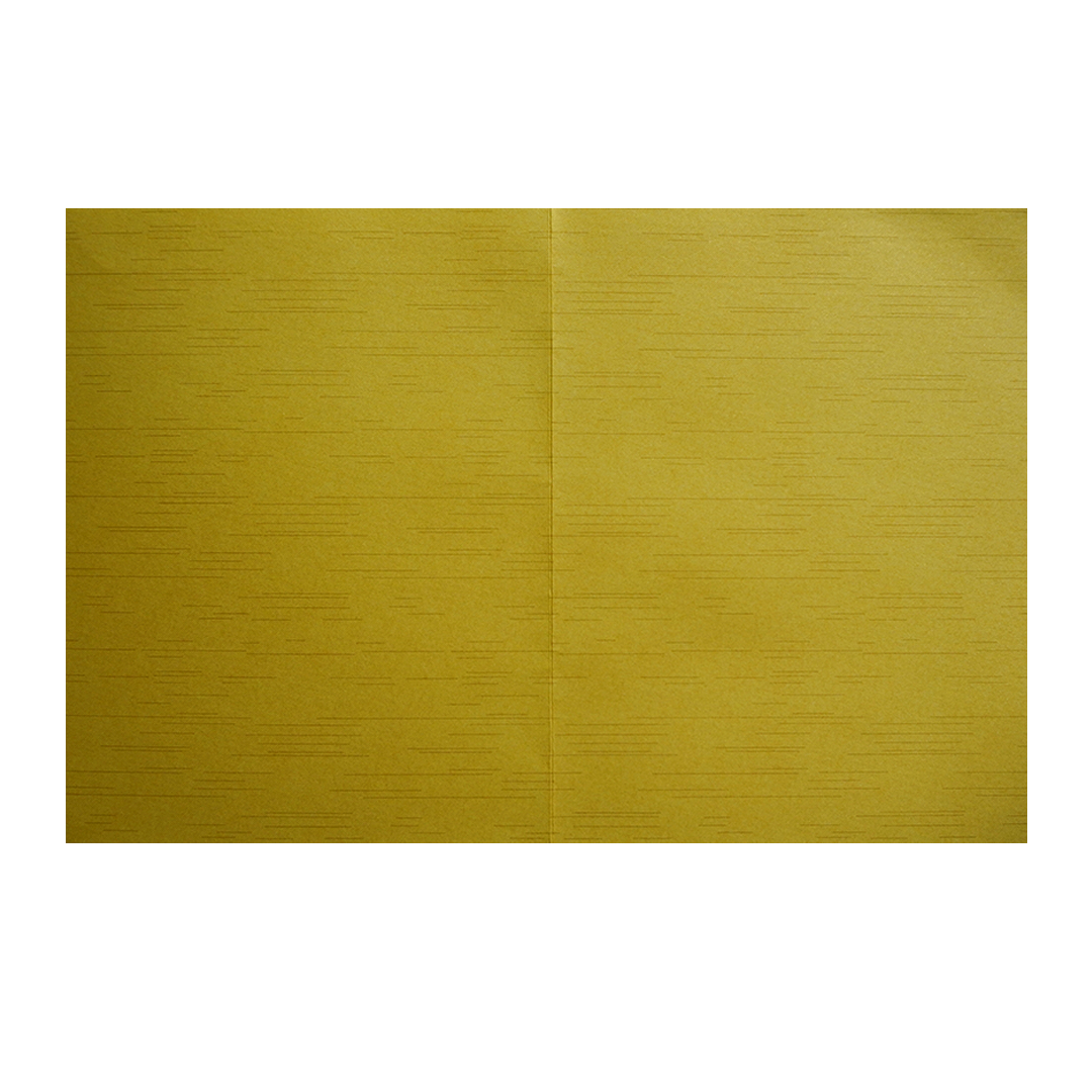 Gold Traditional Wedding Card-KNKR5024G