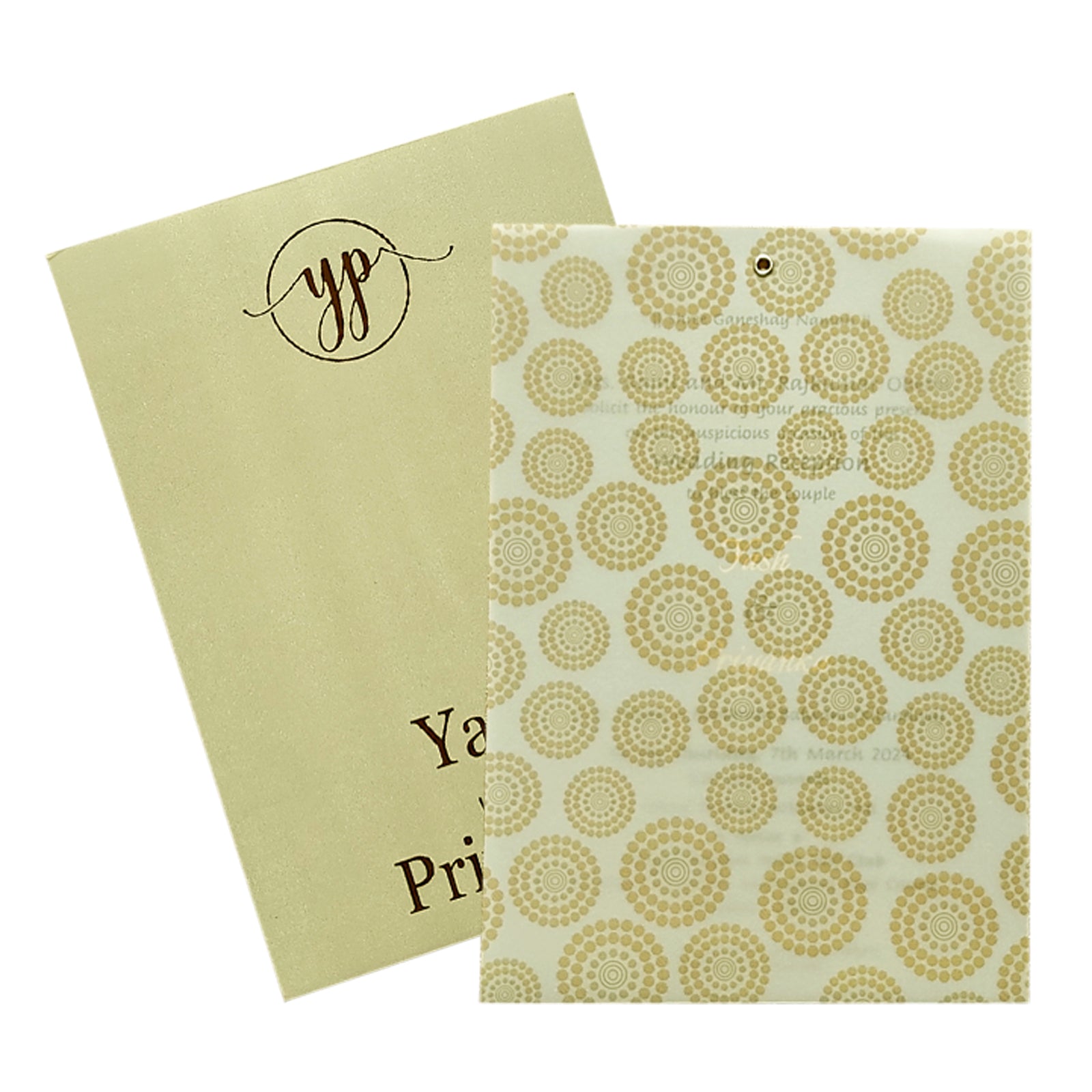 Check out the King of Cards Collection of Invitation Card Design - KRCS6340 for your wedding events thats makes your events unforgettable.