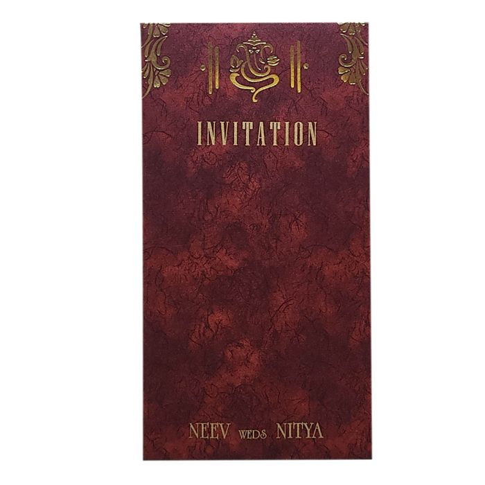 Invitation Card - KRCS6421-King of Cards