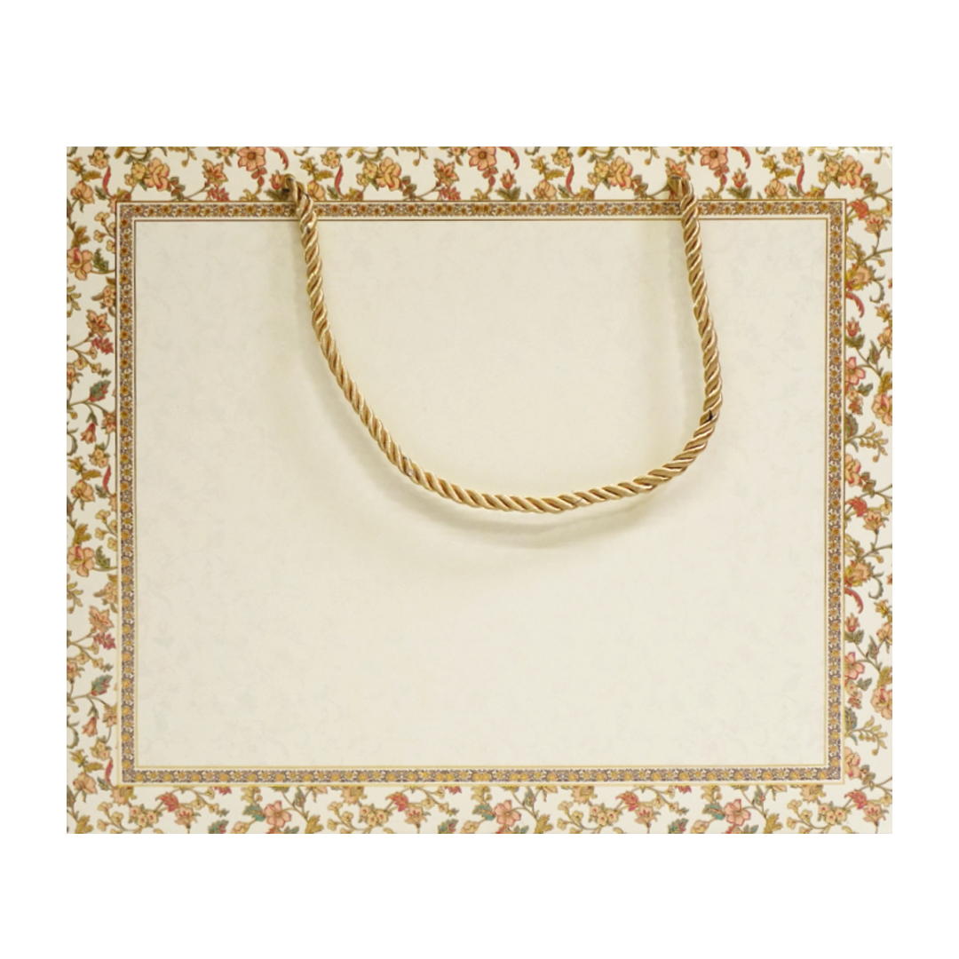 Yellow Persian Floral Royal Wedding Box-KAC05890