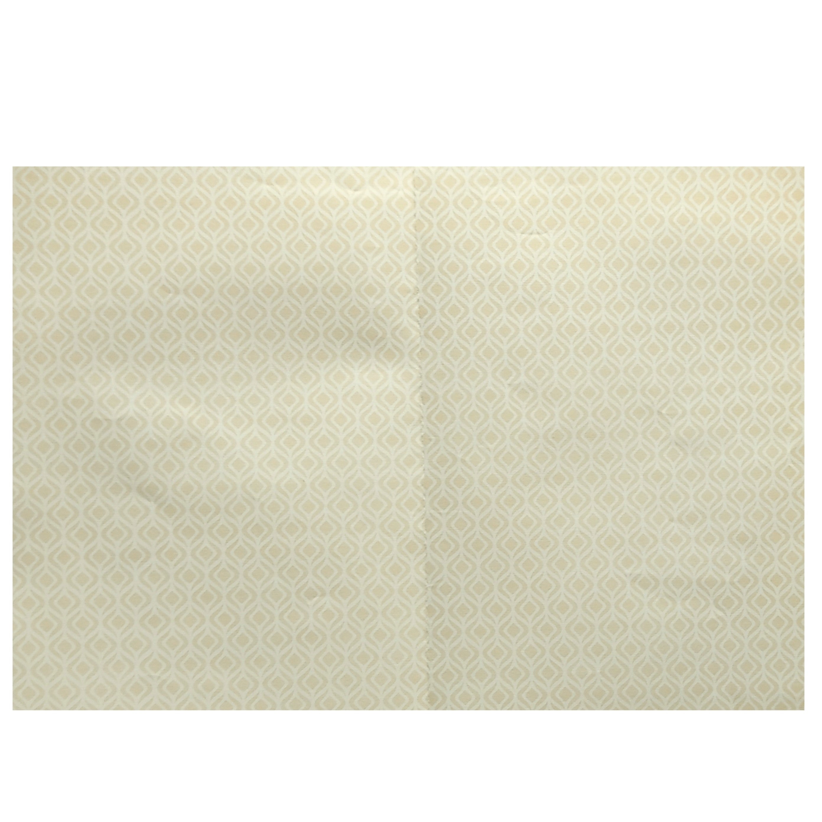 White Gold Floral Wedding Invitation Card-KNCWP456