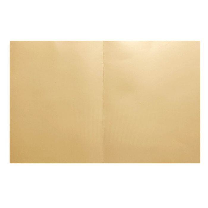 Peach Embossed Nameplate Invitation Card-King of Cards