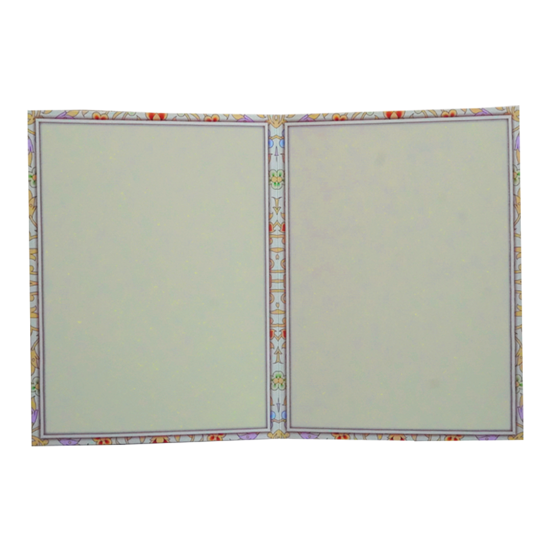 Light Green Gold Foiling Floral Wedding Card-KNKC4078