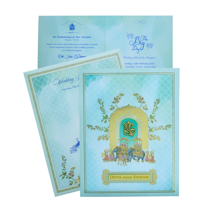 Invitation Card - KNTY6810-King of Cards