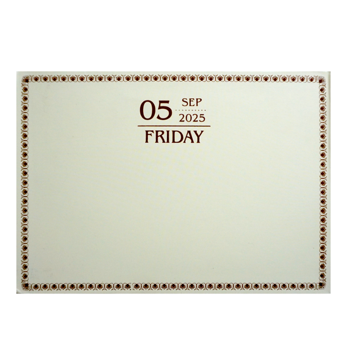 Light Yellow Wedding Card-King of Cards