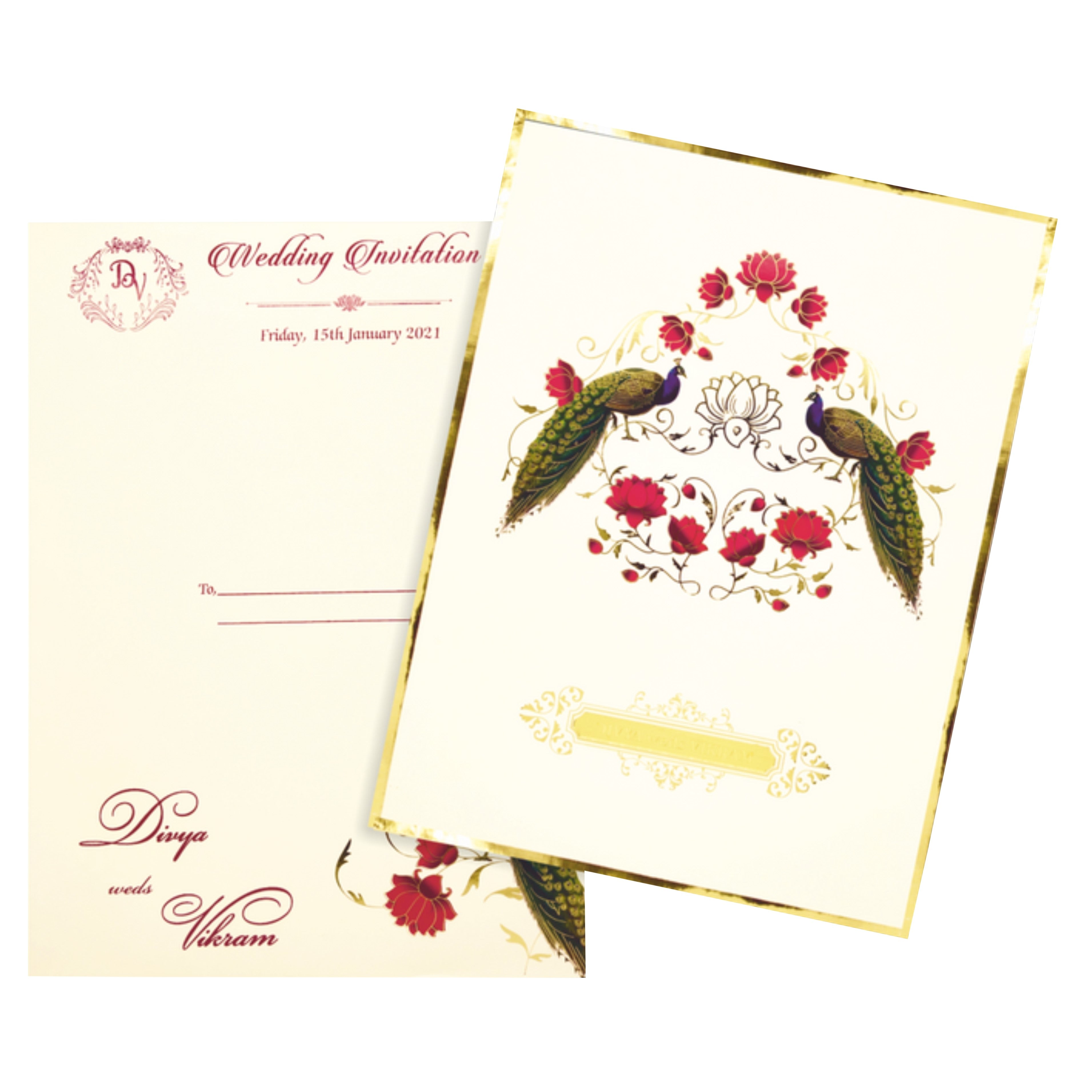 Invitation Card-KNPO1501W