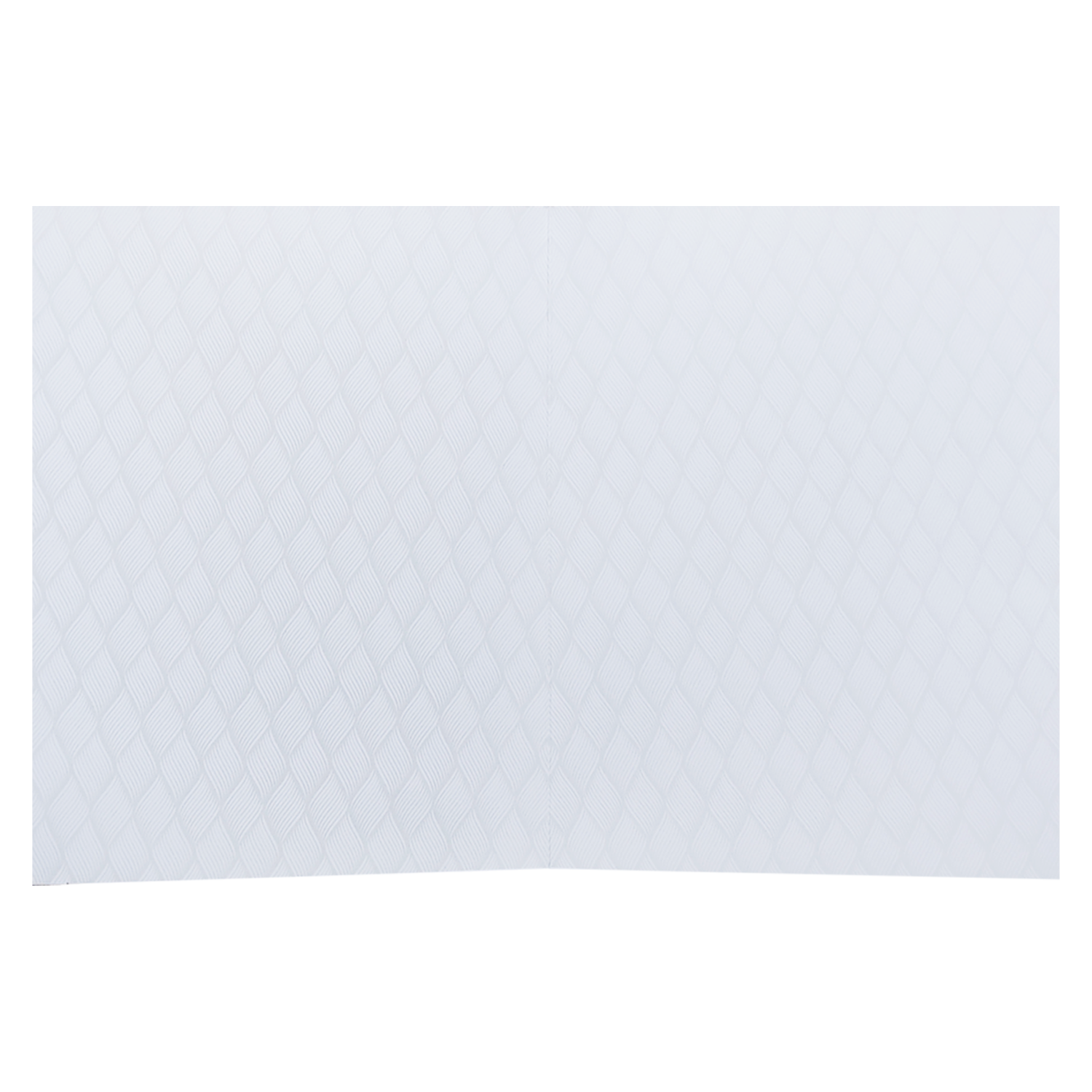 White Embossed Cream Floral Wedding Card-KNJS2084Y