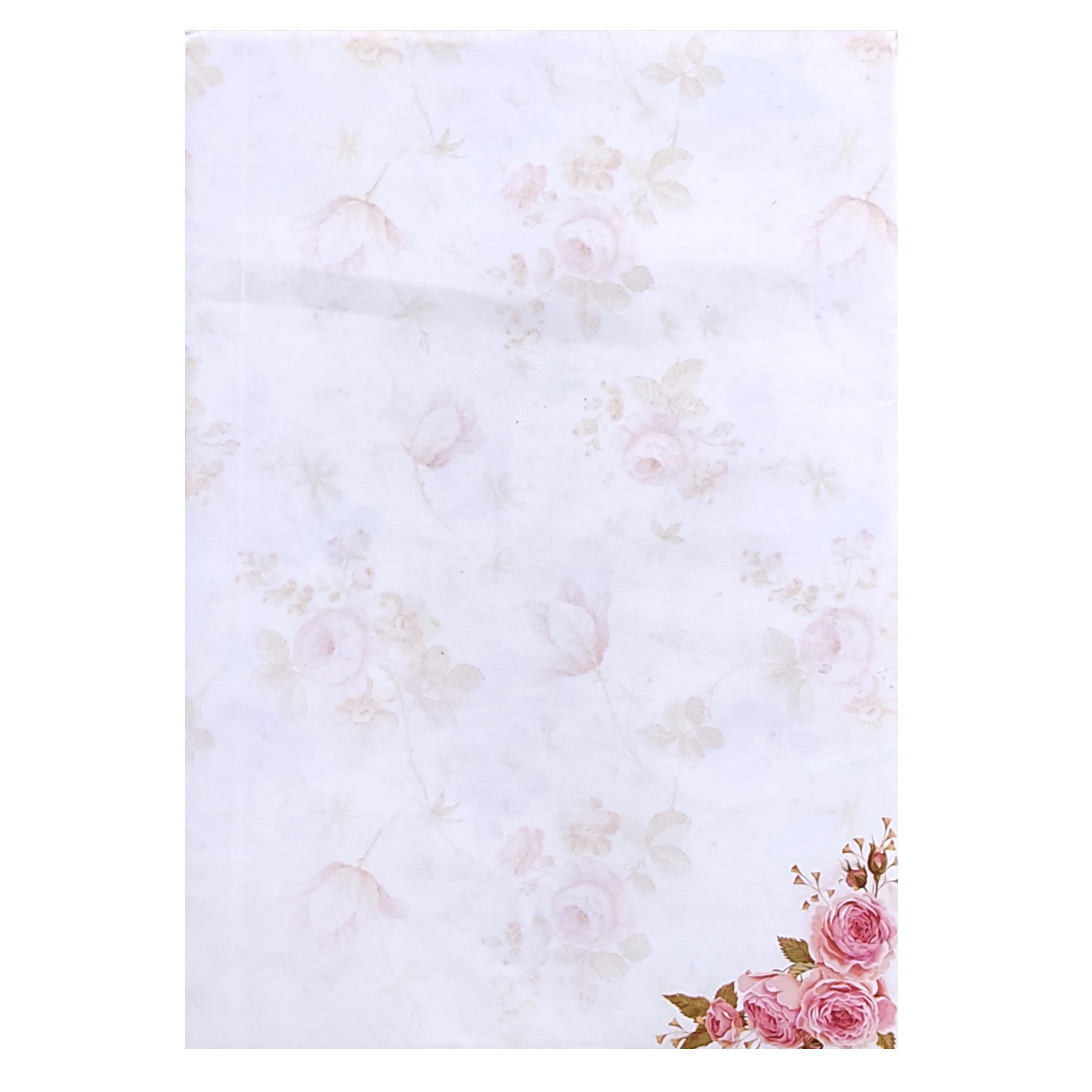 Pink Prince Paper Print Floral Invitation In Offset Print-KNPP680P