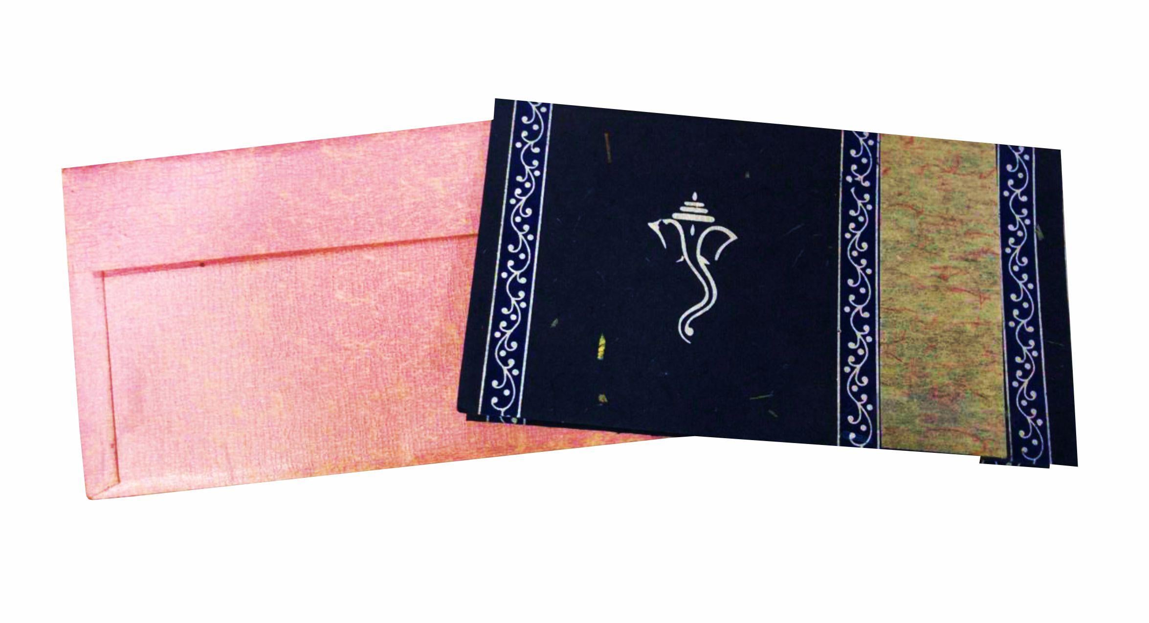 Black Invitation Card-XP003