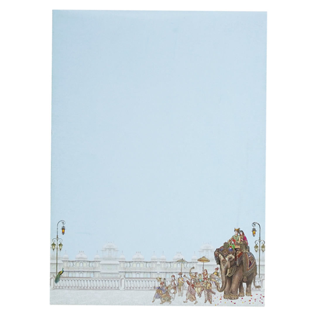 White Elephant Palace Padded Invitation-KAC05400