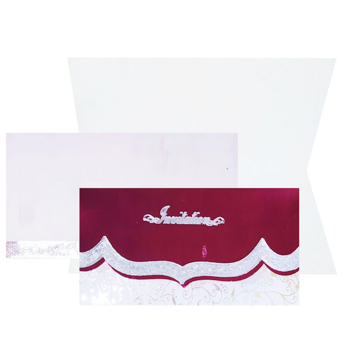 Red Invitation Card-King of Cards