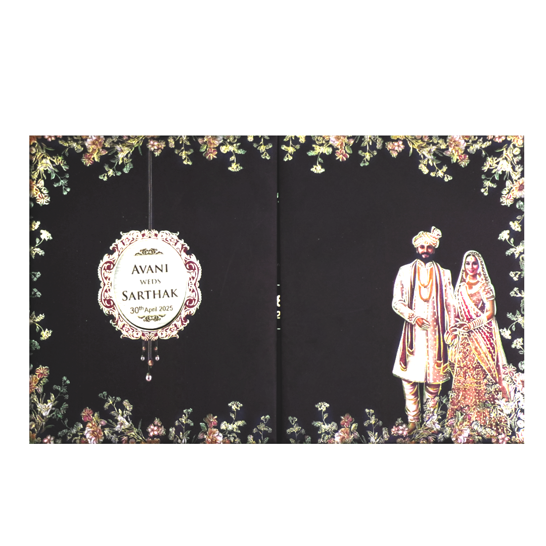 Royal Ruby Purple Royal Invitation-KVN07280