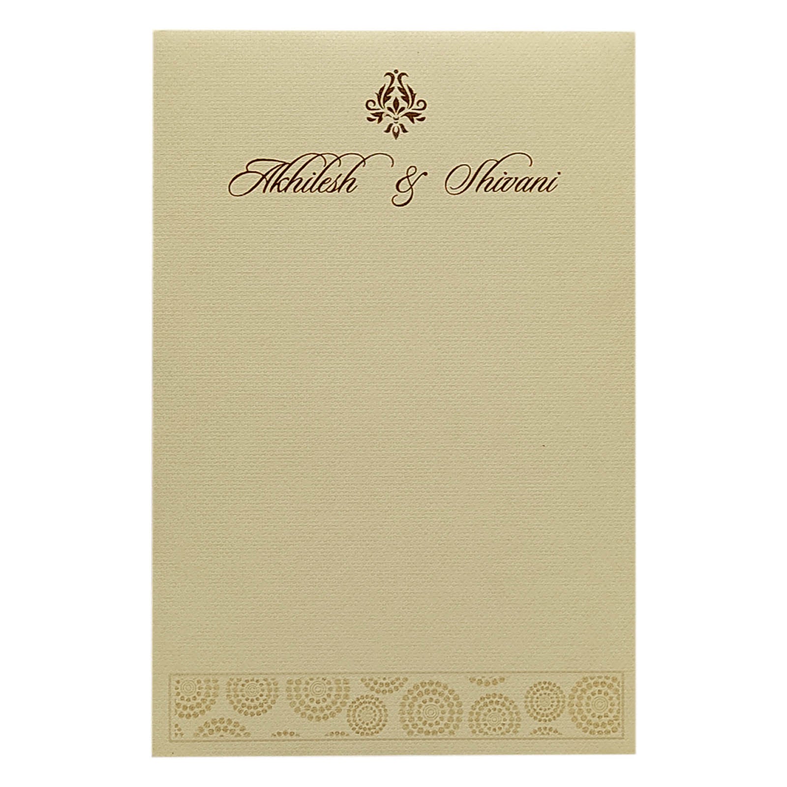 Invitation Card - KRCS6363