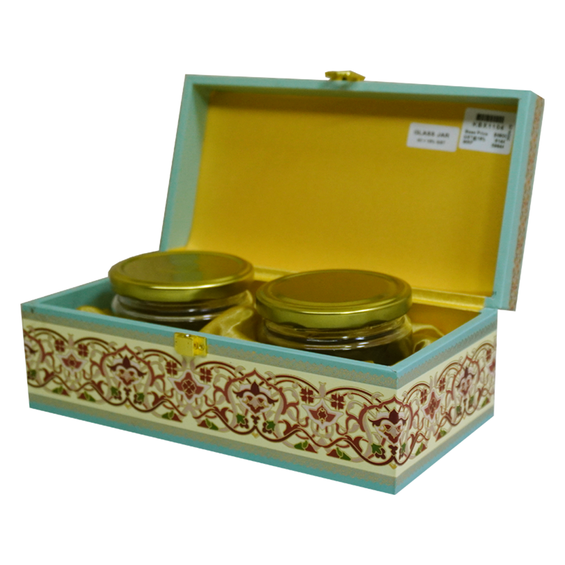 Brown Pattern Horse Wedding Invitation Box-KBX1104