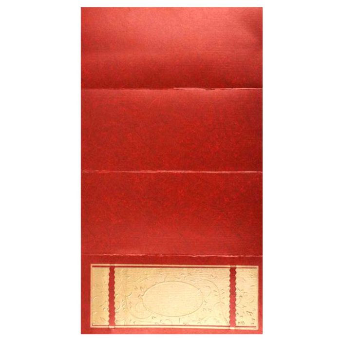 Red Invitation Card-King of Cards