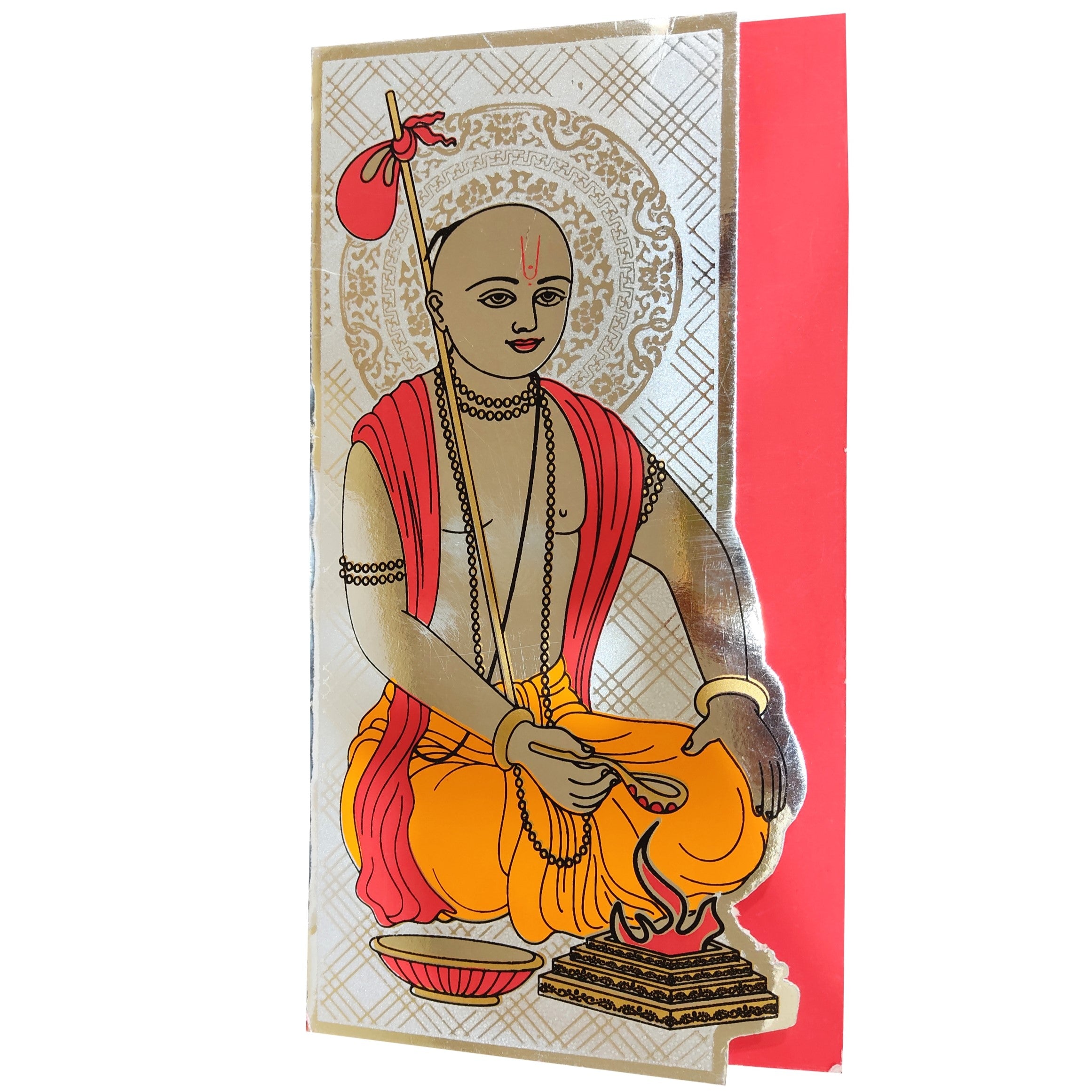 Red Threading Ceremony Invitation Card-KADS0003