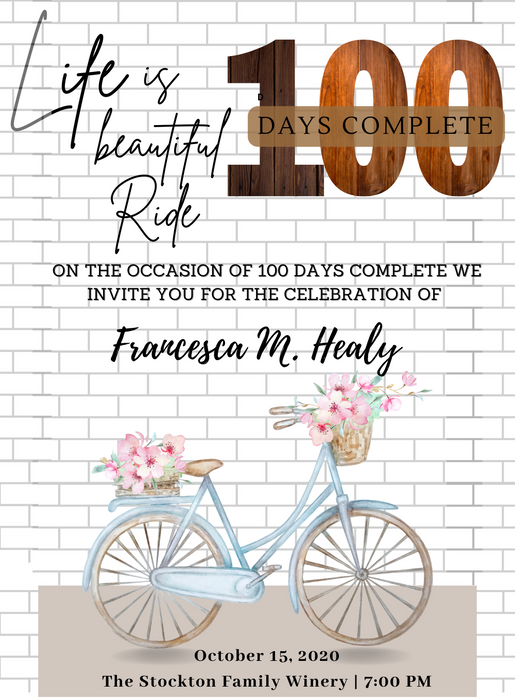 Blooming 100 Day Celebration
