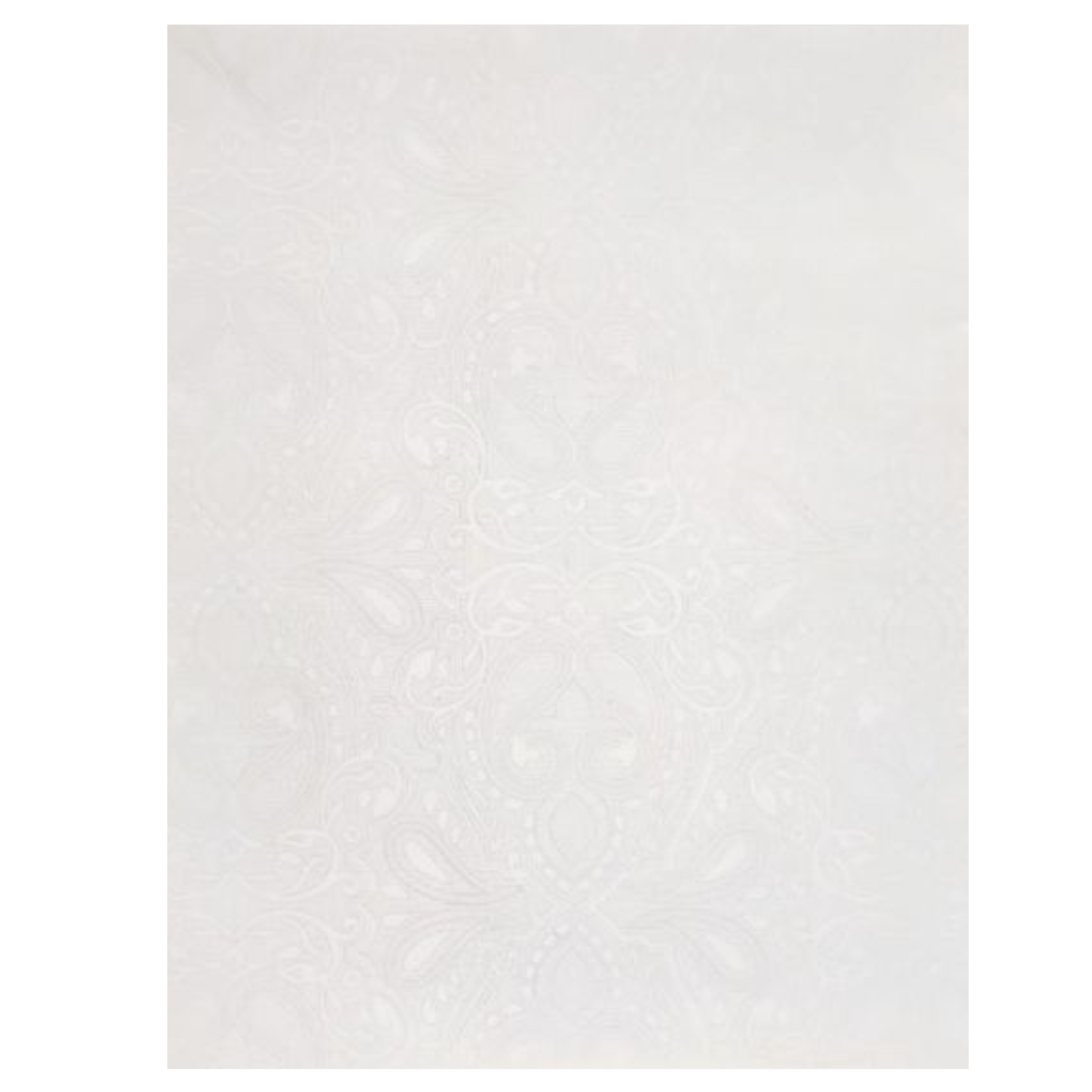 Dazzling Floral Design With White Shading Wedding Card - KNK3503