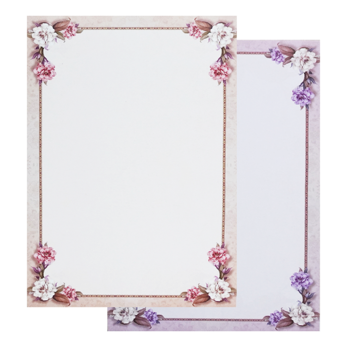 Chic Pink Padded Wedding Card-King of Cards