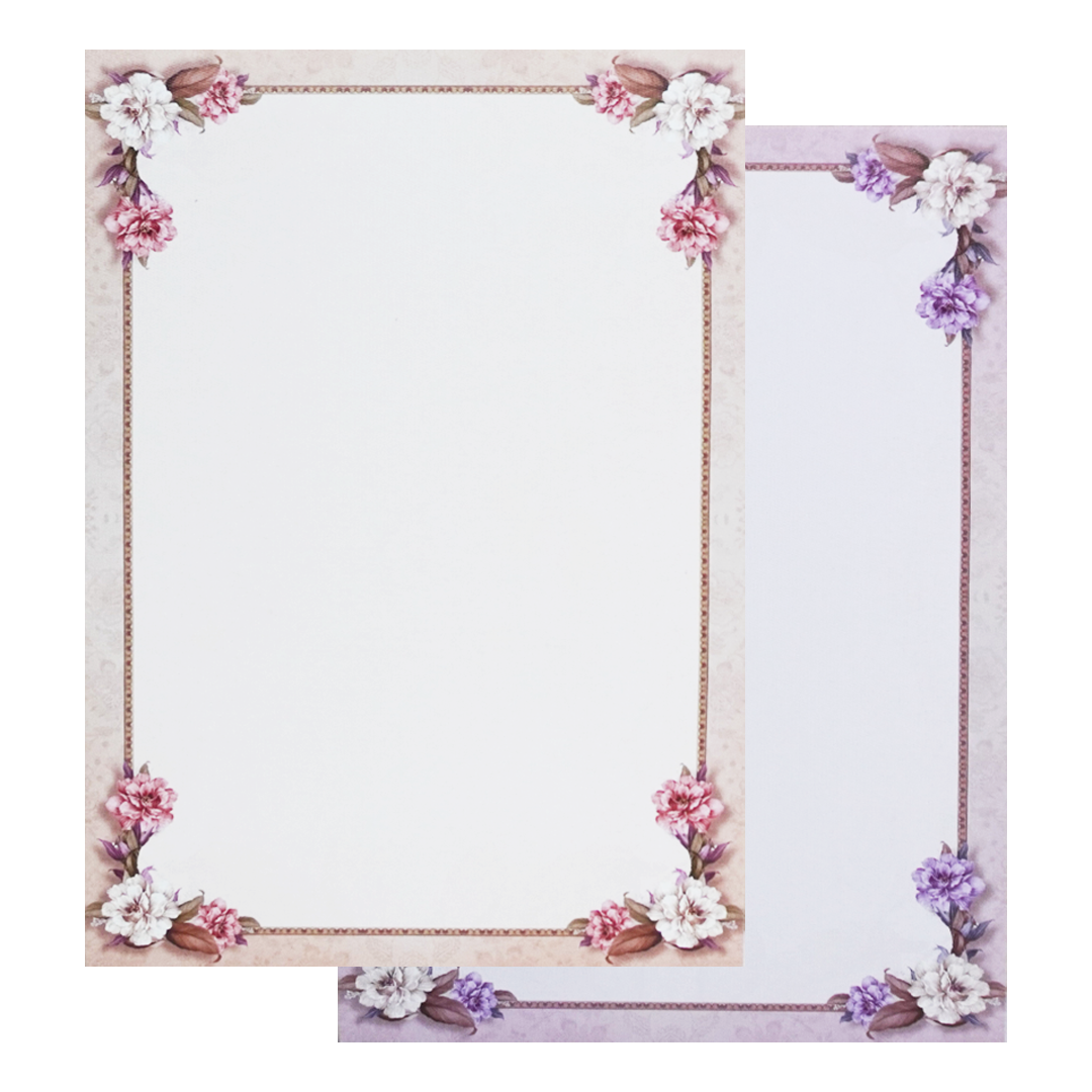Chic Pink Padded Wedding Card-KAC05260