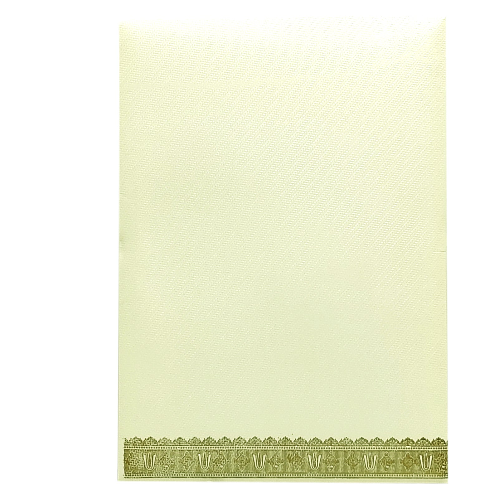 White Balaji Padmavathi Wedding Card-KNKTW022