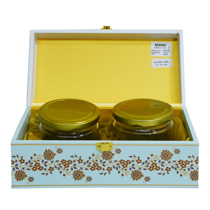 Pastel Floral Pattern Box invitation-King of Cards