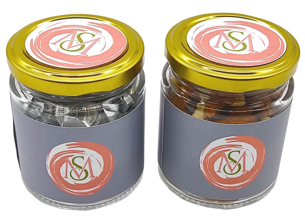 Grey Ultra Premium Luxury Invite With Two Sweet Boxes-KNKUP046-King of Cards