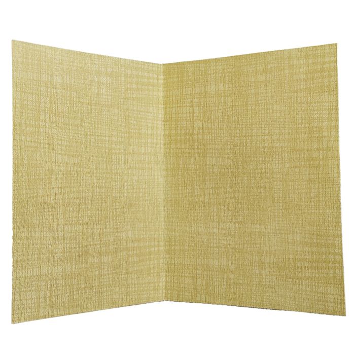 Brown Gold Metallic Gold Foiling Design With Floral Lace-KNCM16BR-King of Cards