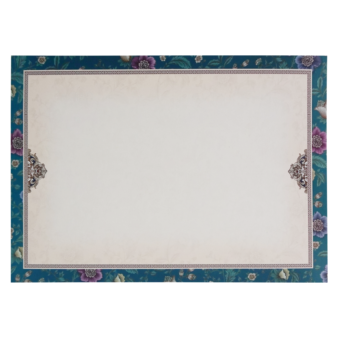 Dark Green Door Type Box Wedding Card-KAC05110