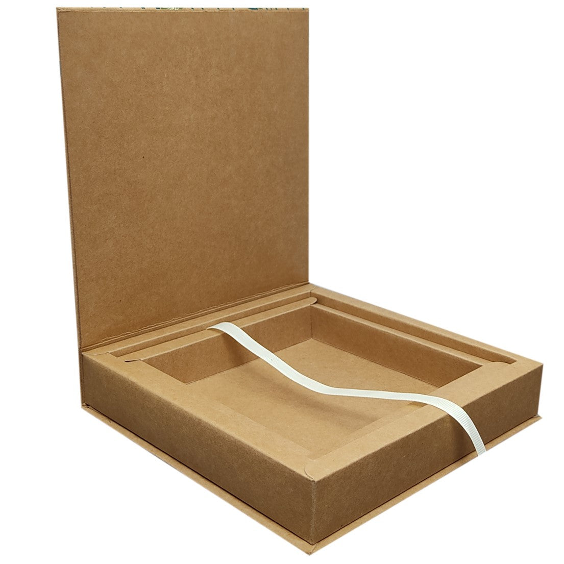 Brown orange Floral Sweet Box Invitation-King of Cards