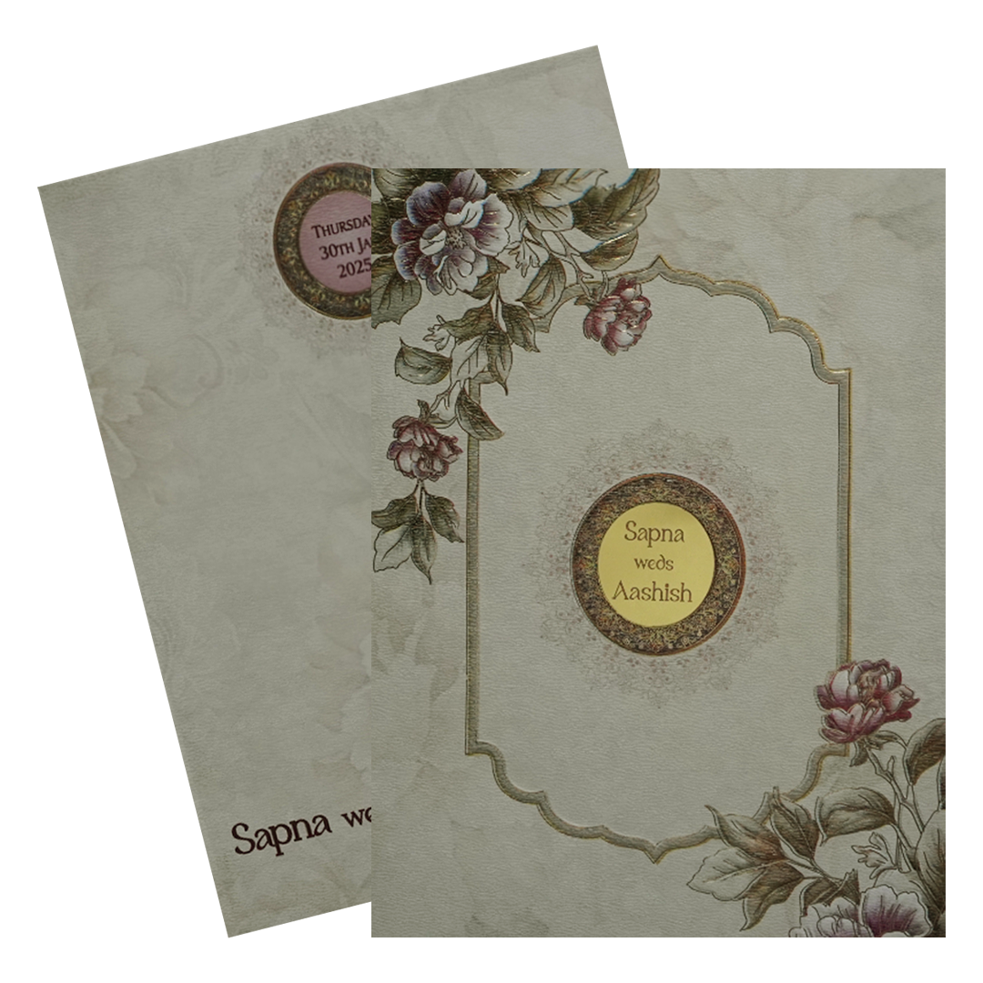 Cream Floral Invitation-KPR09830