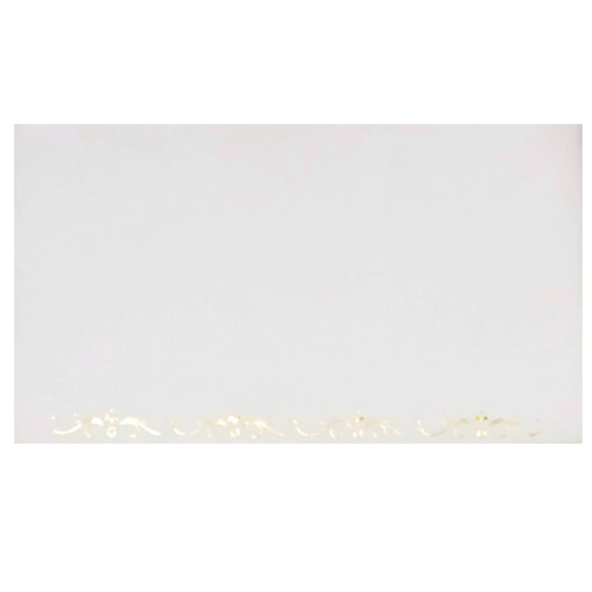 White Invitation Card-Knk1164