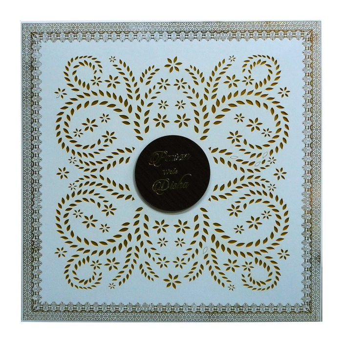 Very Light Blue Wedding Card-King of Cards