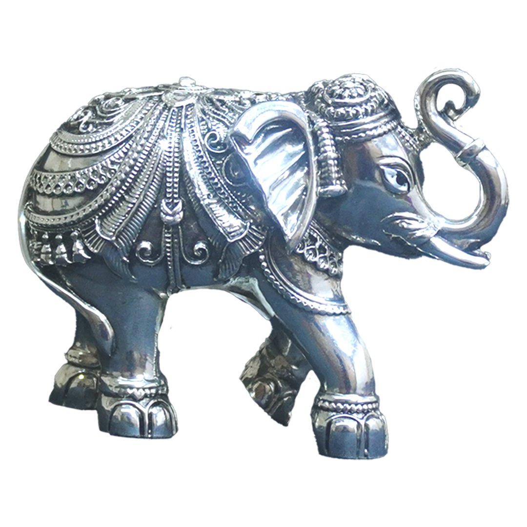 Ornate Elephant Showpiece-King of Cards