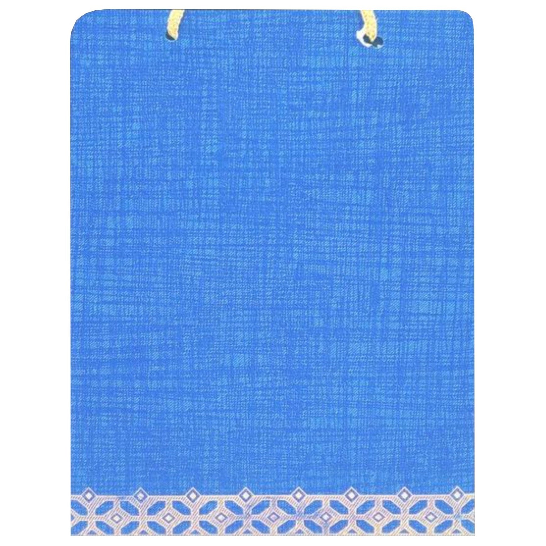 Blue Die Cut Square Ganesha Card-KCAW203B