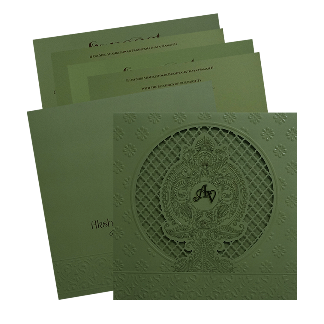 Oliver Green MDF Marriage Card-KPR09300