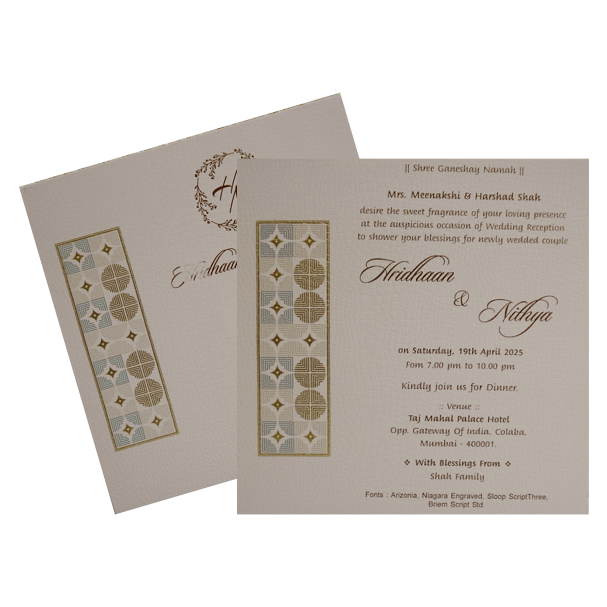 Make your event special with our exclusive Carnation Pink Textured Single Card. Shop now! ?WhatsApp Support ?Express Delivery.