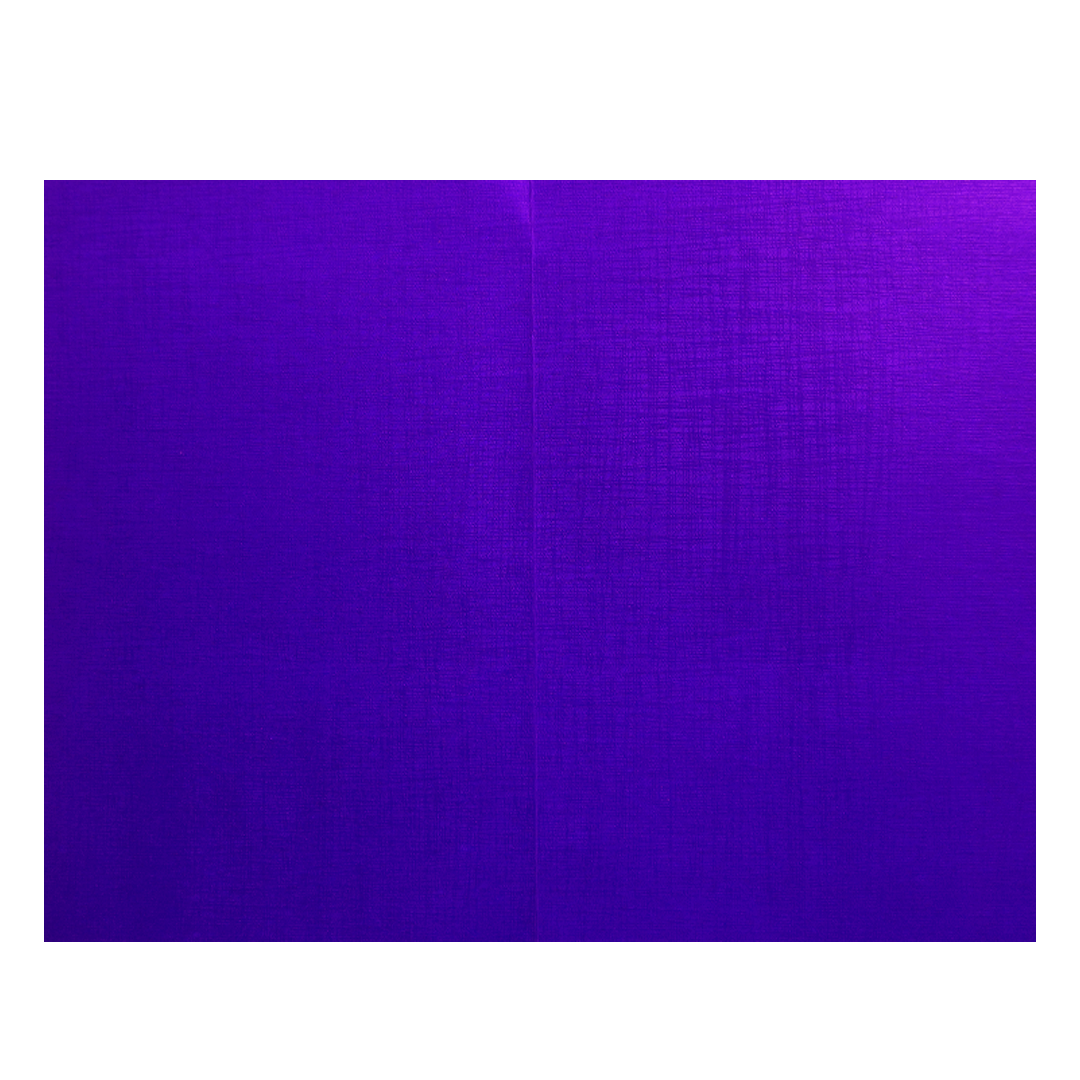 Purple Laser-Cut Wedding Card-KNK30491