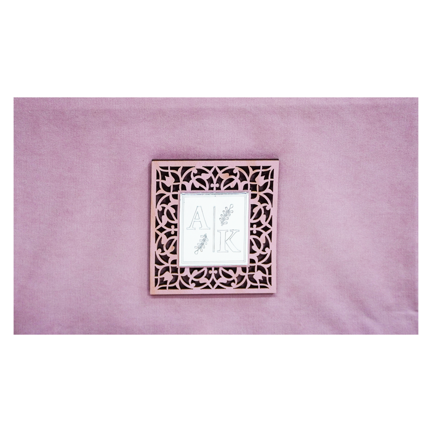 Pastel Pink Luxury Wedding Box-KRC30740