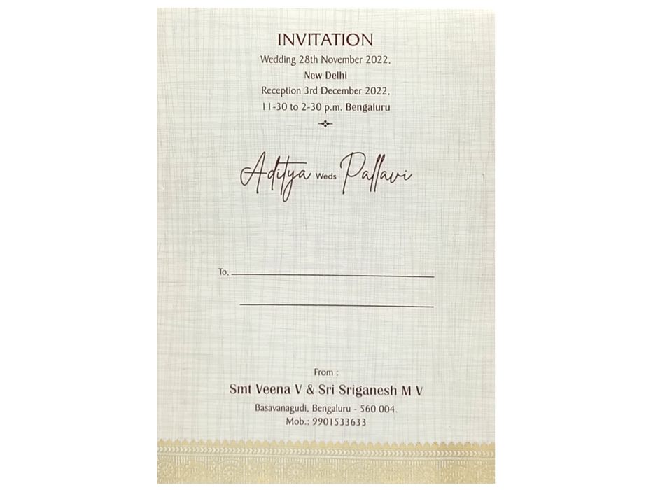 Grey Classic Met Rangoli Design With Ganesha-KNCM26GF