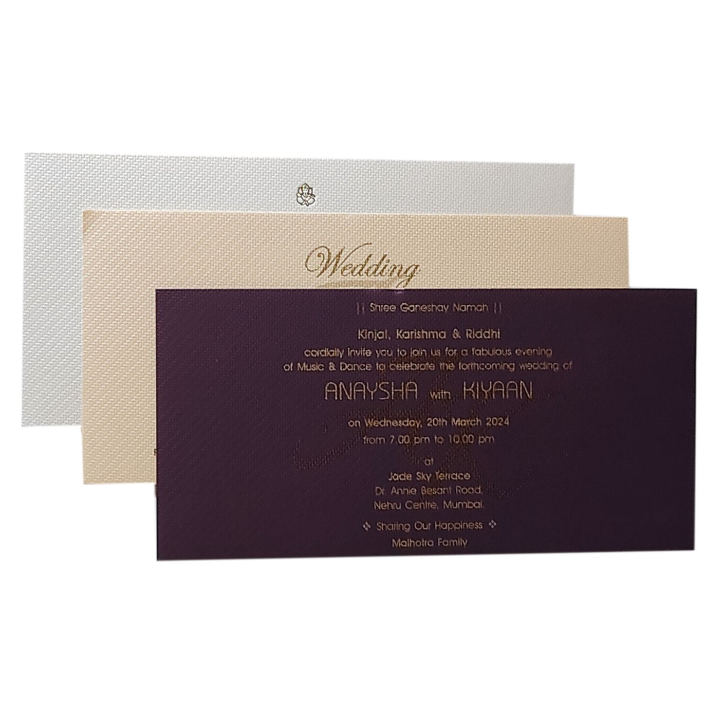 Invitation Card - KRC28370