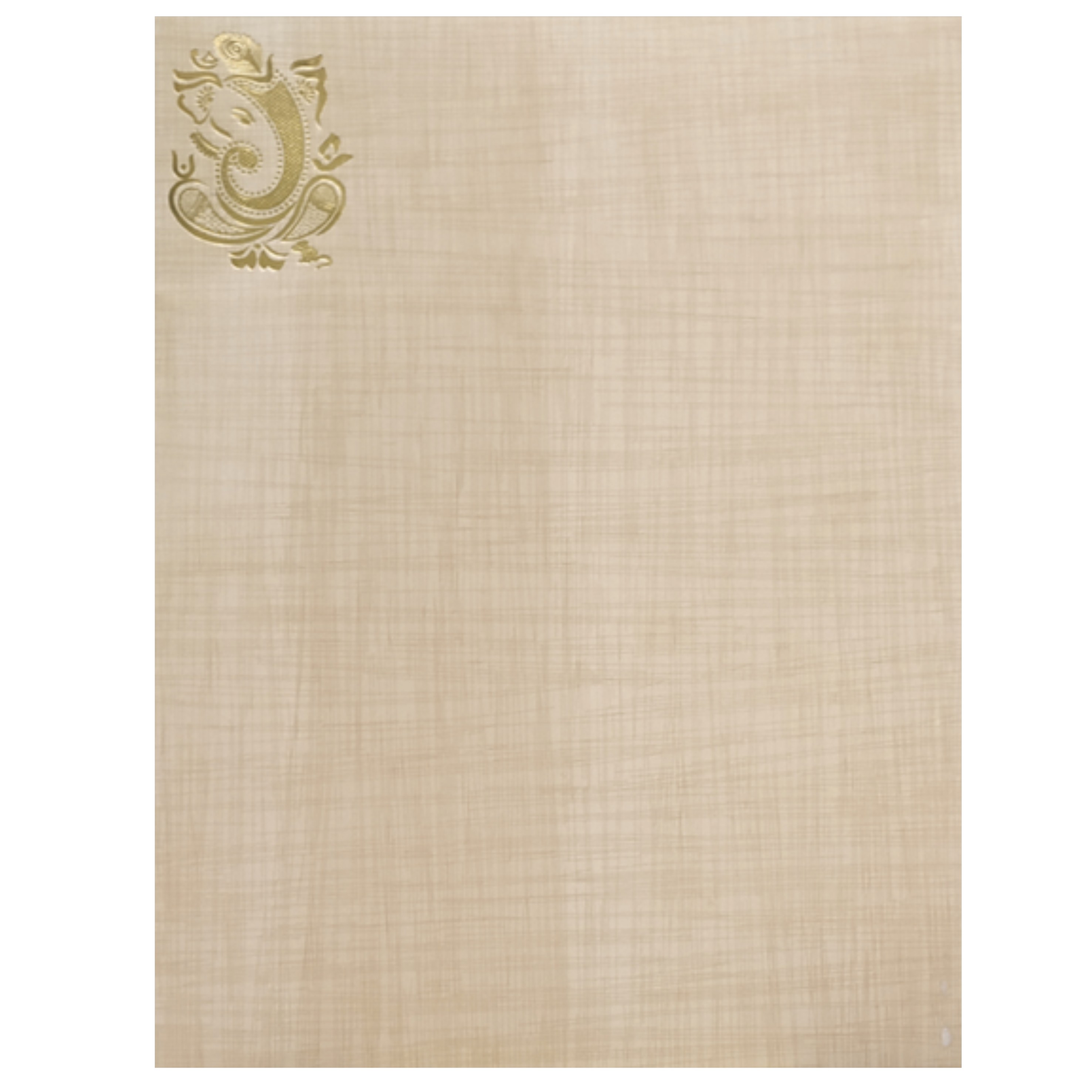 Sandal Metallic Jumbo Invitation-KNK5025S